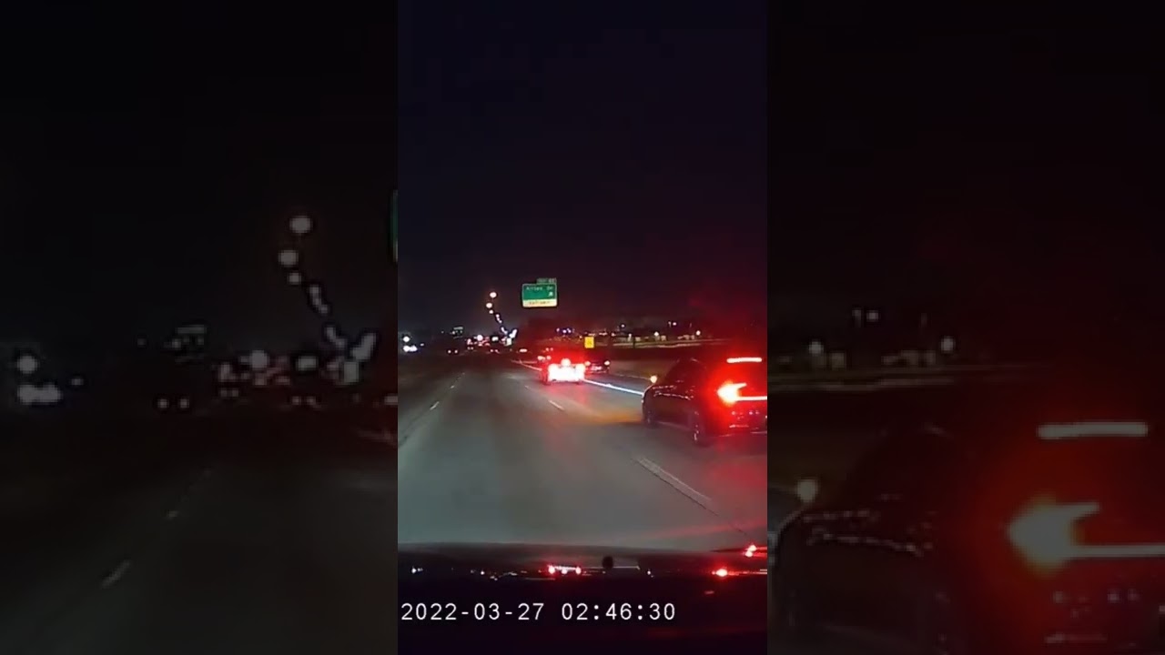 Distracted Driver nearly causes accident on I-45 @ Richey Exit ...