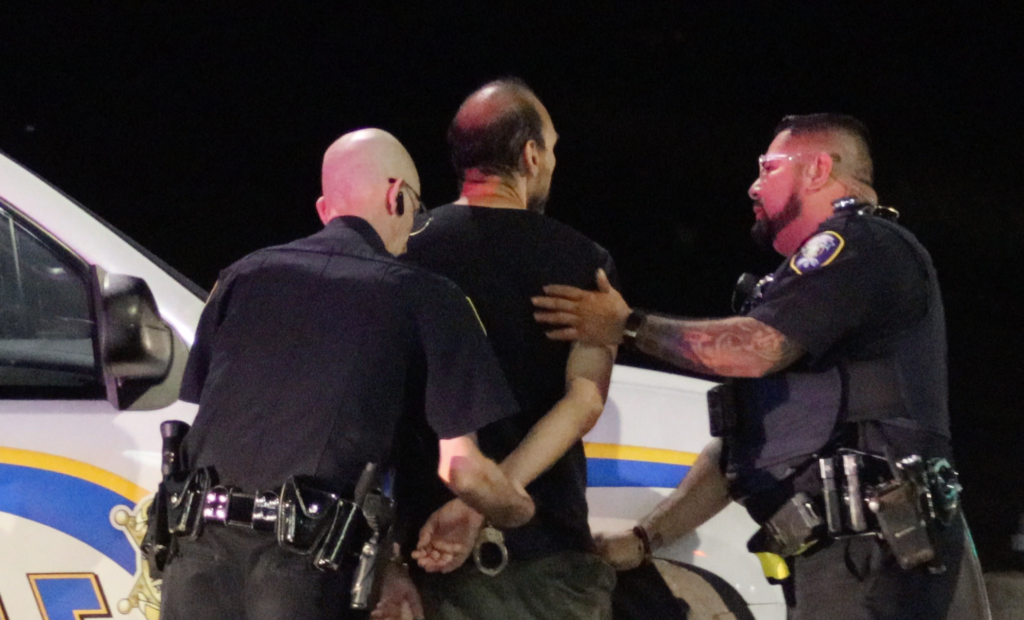 Houston Man Detained After Standing In Front Of Police Cruiser In ...