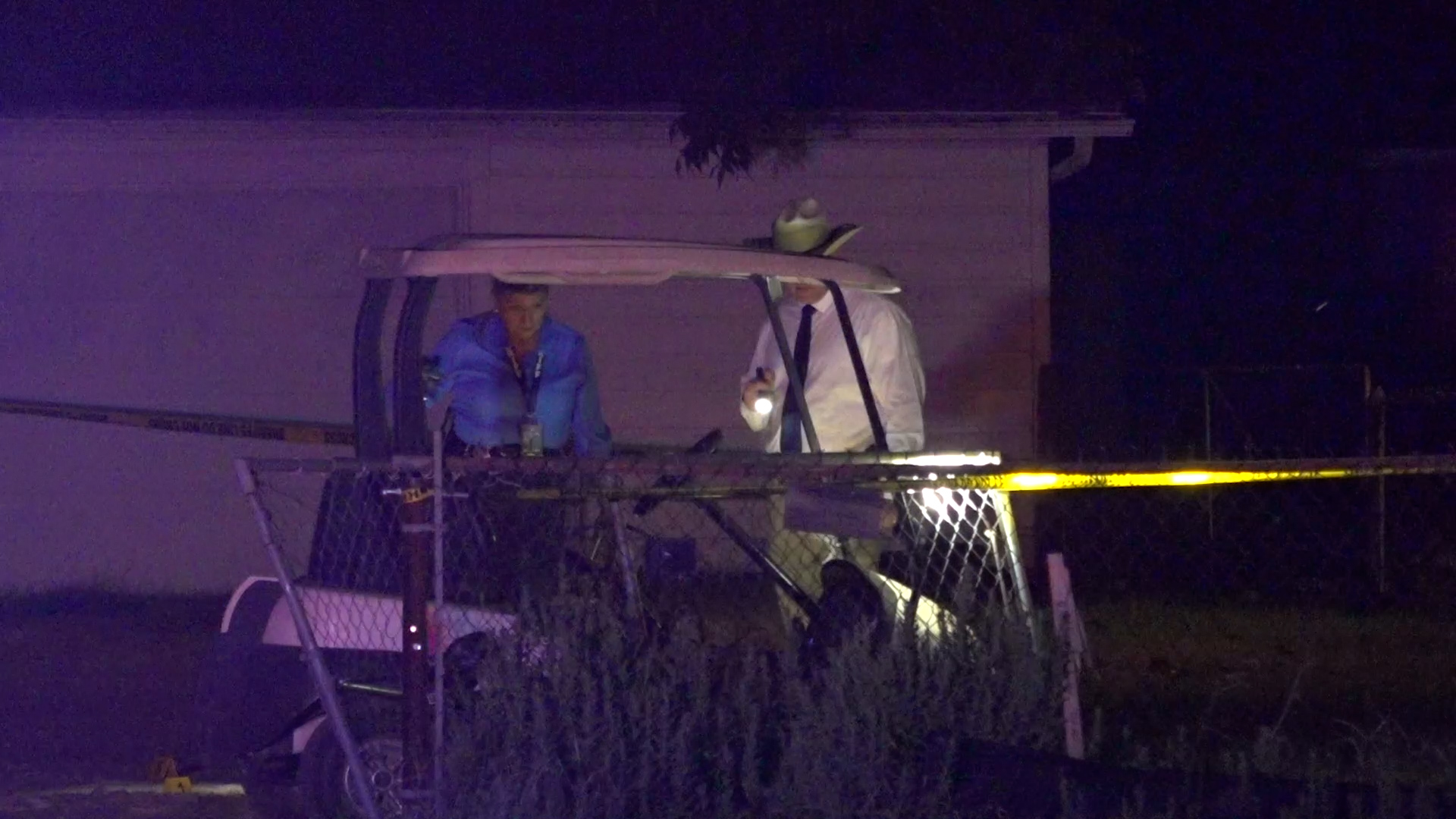 Man Fatally Shot After Ramming Golf Cart Into Neighbor’s Fence in ...